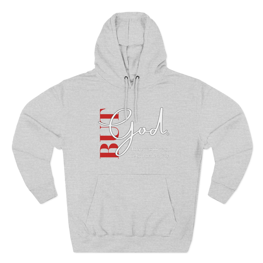 Bold God Script Hoodie — Christian Faith Pullover with "God" Design